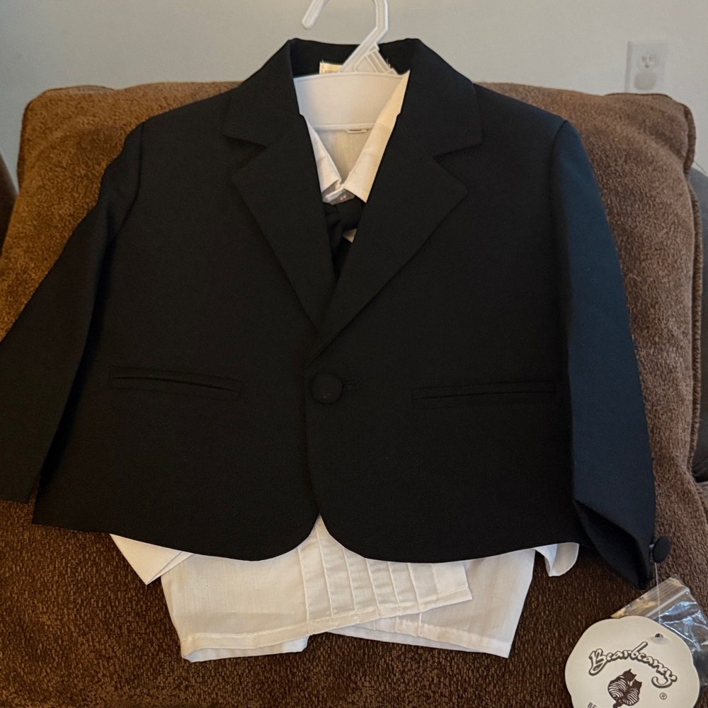 Classic Black Kids Blazer by